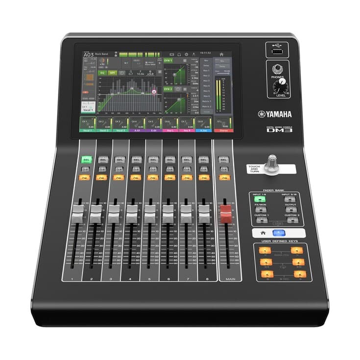 Yamaha DM3-D 22-channel Digital Mixer with Dante