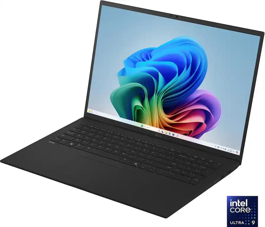 LG - gram 17" Touch Screen Laptop - Copilot+ PC - Intel Core Ultra 9 Series 2 with 32GB Memory - 1TB SSD - Obsidian Black