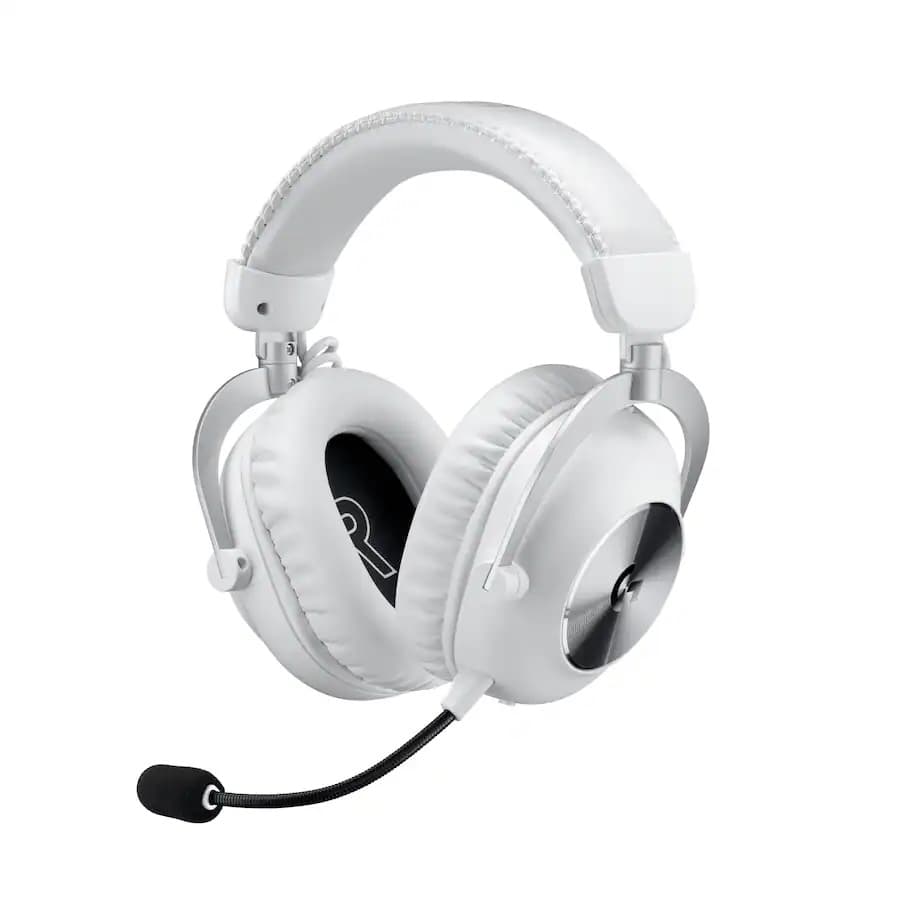 Logitech - PRO X 2 LIGHTSPEED Wireless Over-the-Ear Gaming Headset for PC, PS5, PS4, Nintendo Switch - White