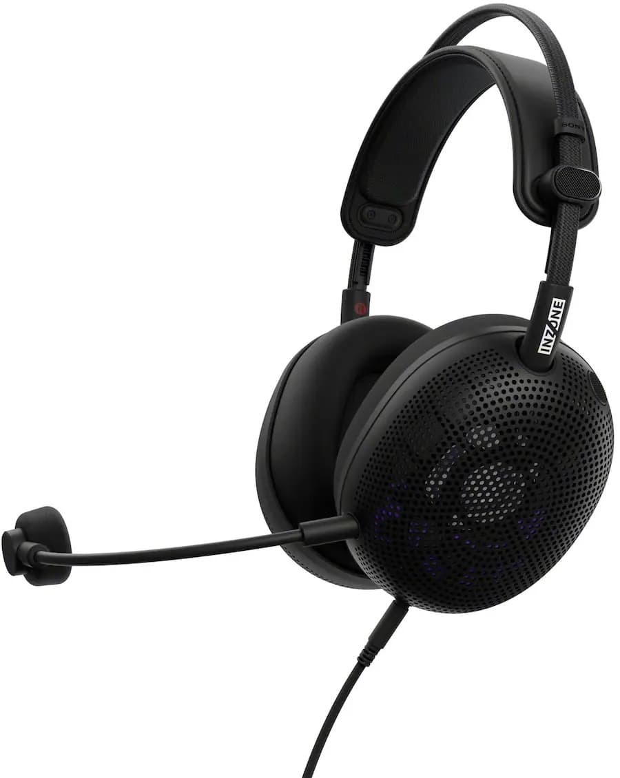 Sony - INZONE H6 Air Wired Open-back Gaming Headset for PC, PS5, PS4, Xbox, and Mobile - Black
