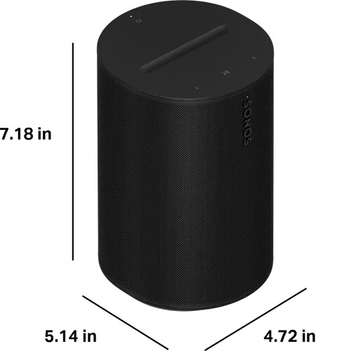 Sonos Era 100 Wireless Smart Speaker - Black - Image 4