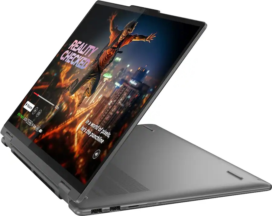 Lenovo Yoga 7i 2-in-1 Laptop – 16" 2K Touchscreen, Intel Core Ultra 7 155U, 16GB RAM, 1TB SSD – Storm Grey - Image 2