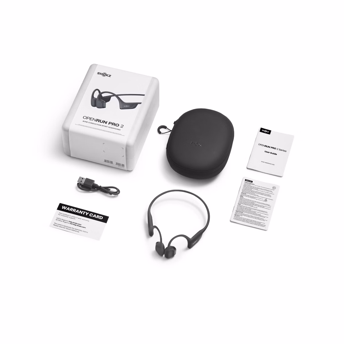 Shokz OpenRun Pro 2 Bone Conduction Sports Headphones – DualPitch™ Technology (Black) - Image 4