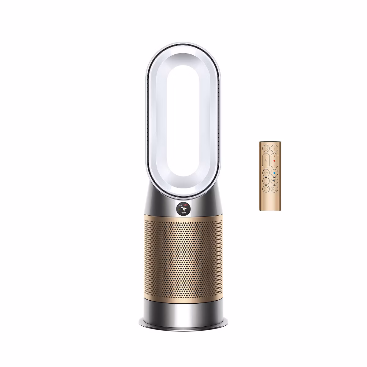 Dyson Purifier Hot+Cool HP2 De-NOx – HEPA Air Purifier, Heater, and Fan (White/Gold)