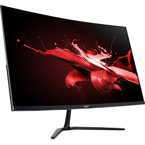 Acer Nitro 31.5" Curved WQHD Gaming Monitor – 180Hz, 1ms, FreeSync Premium (Black) - Image 2