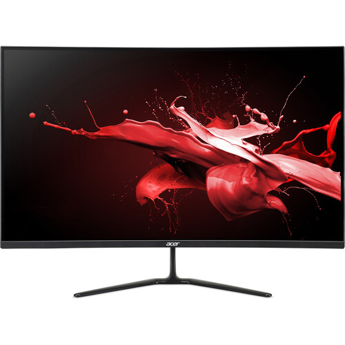 Acer Nitro 31.5" Curved WQHD Gaming Monitor – 180Hz, 1ms, FreeSync Premium (Black) - Image 3